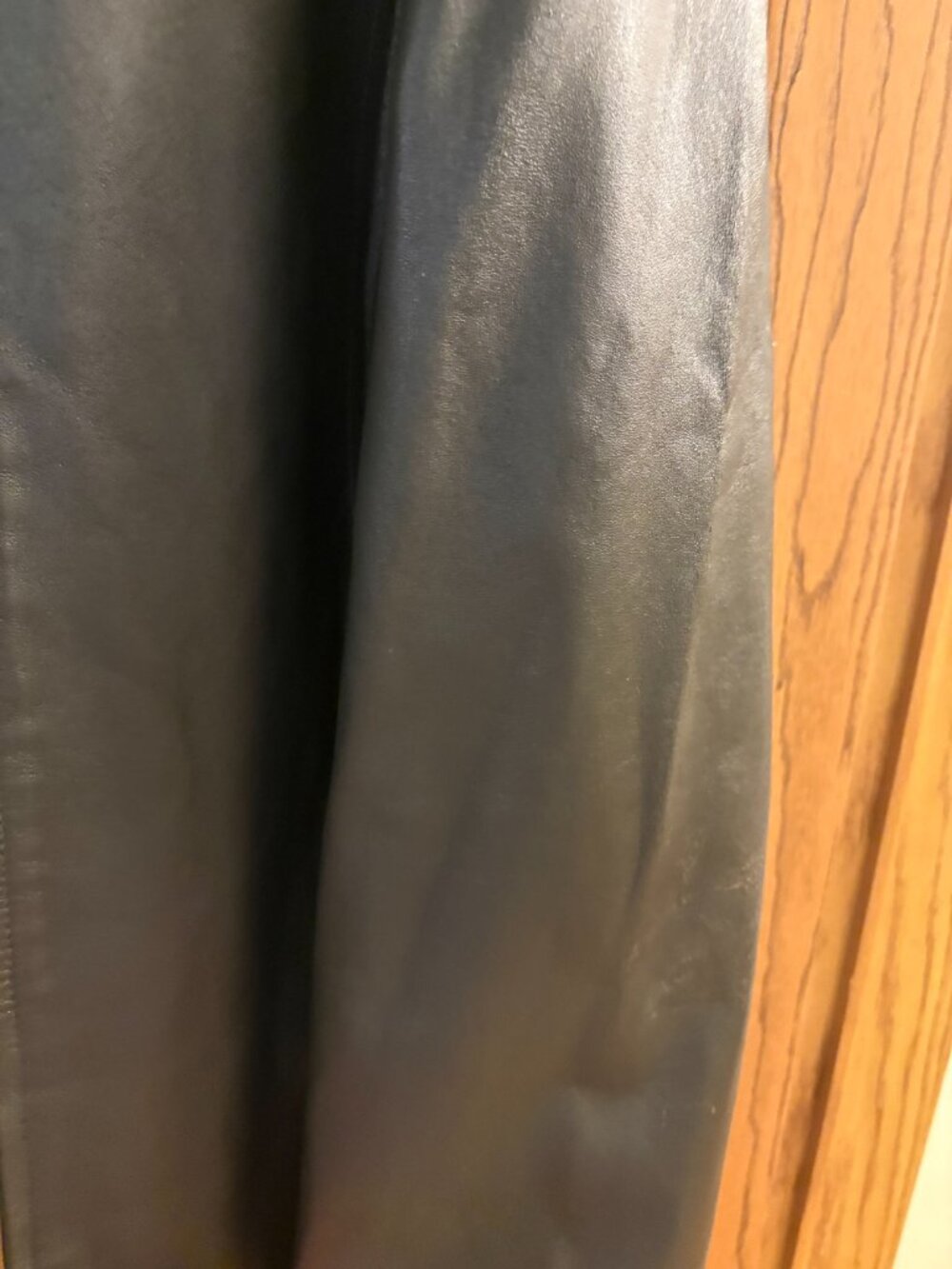 Women's Like New Never Worn 2X Dialogue Black Leather Jacket - Picture 5 of 8
